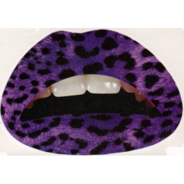 Purple Leopard Lipsticker