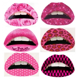 Sixpack Lipstickers - Pink
