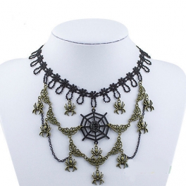 Victoriaanse Choker Spider Web