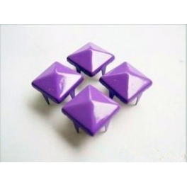 Piramide Studs Paars 9mm