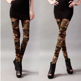 Camouflage Skinny Stretch Legging 3