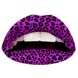 Purple Cheeta Lipsticker