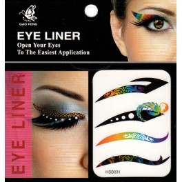 Eyeliner Tattoos 4 paar - 2031