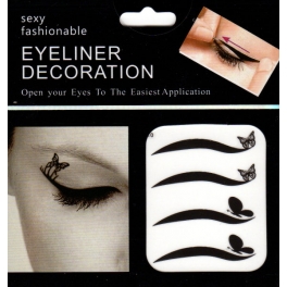 Eyeliner stickers 4 paar - 210