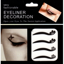 Eyeliner stickers 4 paar - 211