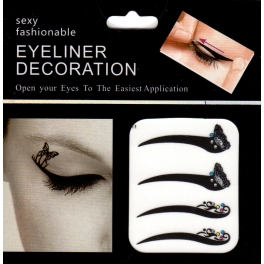 Eyeliner stickers 4 paar - 311