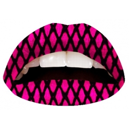 Pink Fishnet Lipsticker