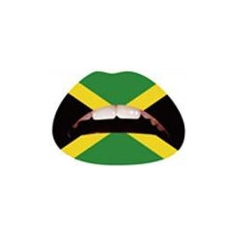 Jamaica vlag Lipsticker
