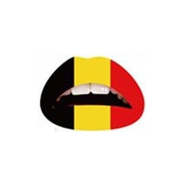 België vlag Lipsticker