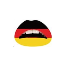 Duitsland vlag Lipsticker