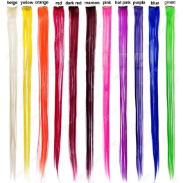 Highlight clip-in extensions Highlight clip-in extensions