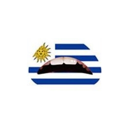 Uruguay vlag Lipsticker