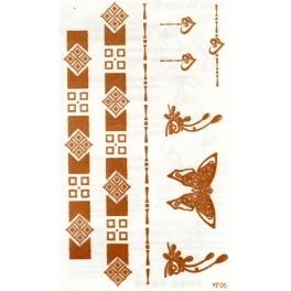 Jewelery Tattoo Gold YF05 Jewelery Tattoo Gold YF05