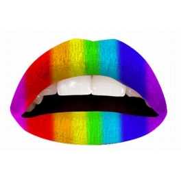 Rainbow Lipsticker