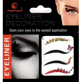 Eyeliner stickers 4 paar - 430