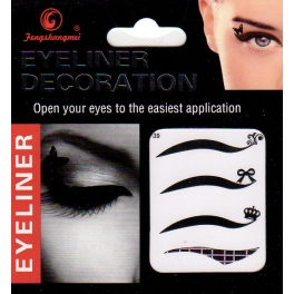 Eyeliner stickers 4 paar - 439