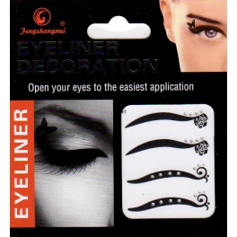 Eyeliner stickers 4 paar - 441