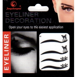 Eyeliner stickers 4 paar - 448