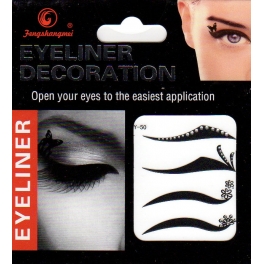 Eyeliner stickers 4 paar - 450